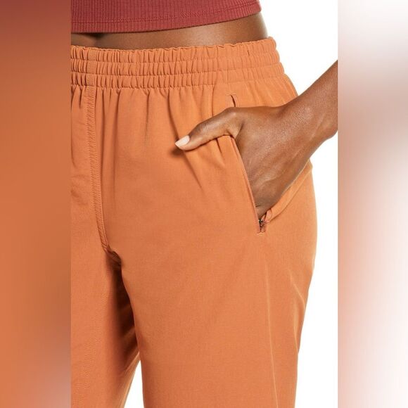 OUTDOOR VOICES Women's Rectrek Pants In Sierra Orange Size Medium - Picture 2 of 10